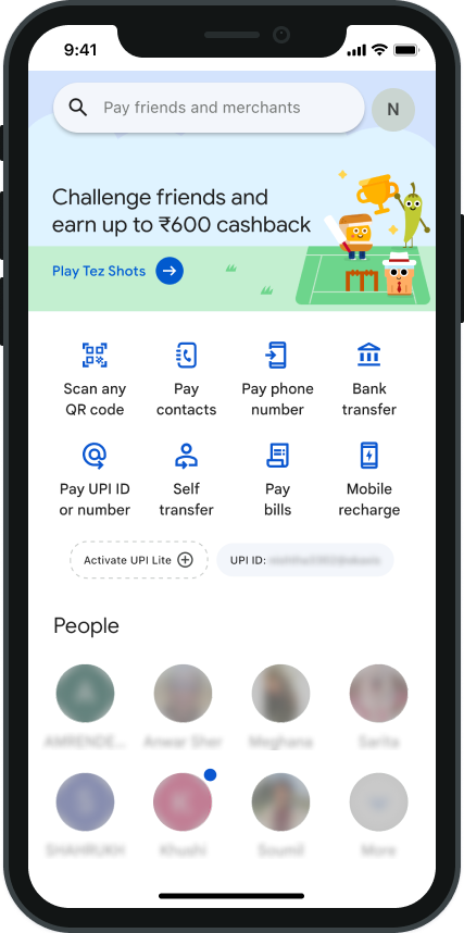 Original home page